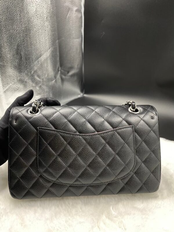 Chanel Classic 10" caviar black - Image 3