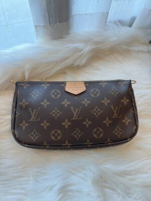 LV. multi pochette. microship Y22 สายชมพู