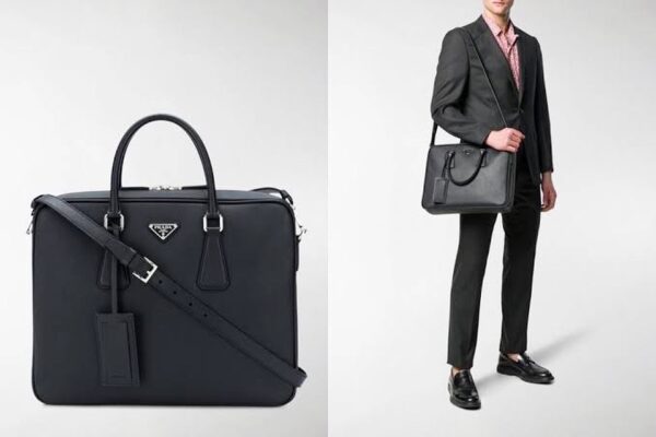PRADA Saffiano Briefcase ปี 19 - Image 2