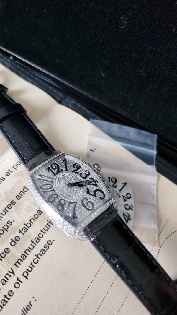 Franck muller curvex full diamond after setting - Image 2