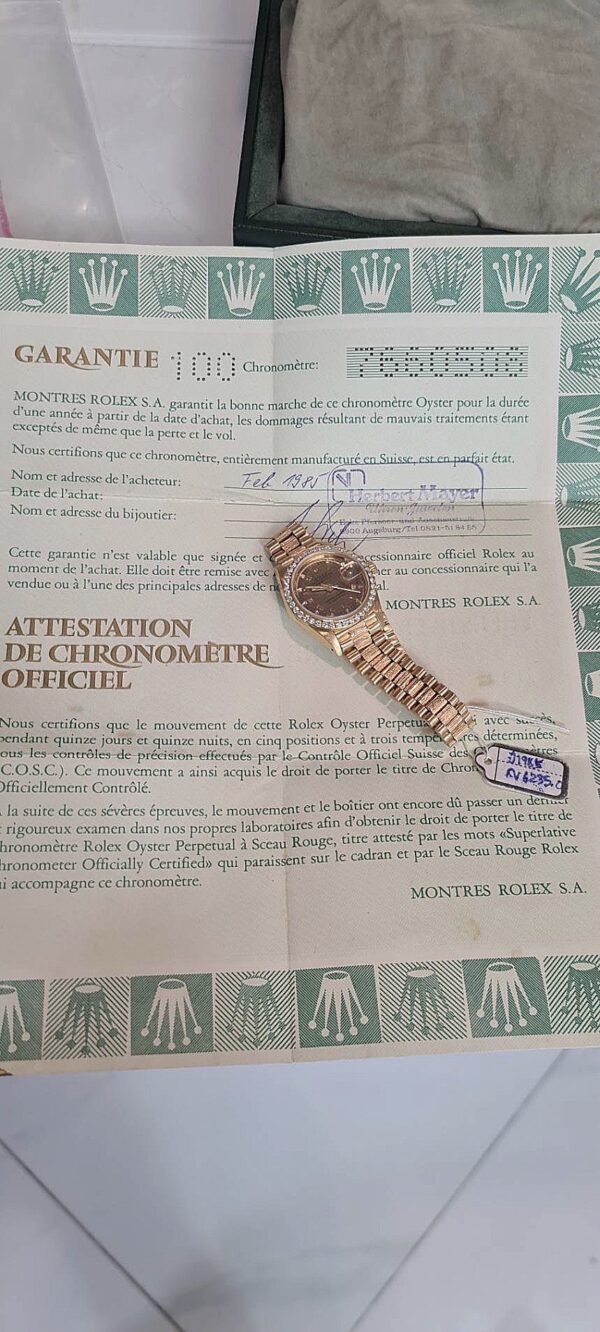 👑Used Rolex lady size กล่องใบปี 1988 - Image 6
