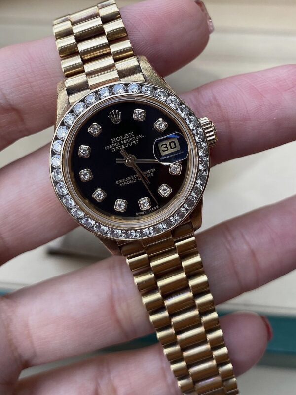 👑Used Rolex Datejust Lady 26mm. Full Gold - Image 2