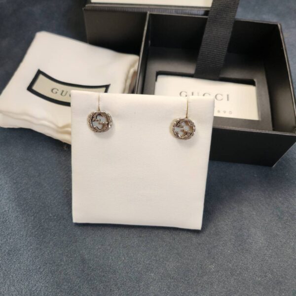 Used like new Gucci Earrings Icon Logo - Image 2