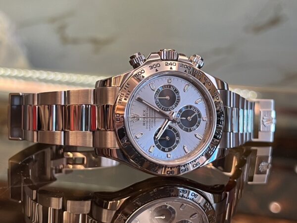 Used Daytona Full White Gold Grey Panda  2020 - Image 2