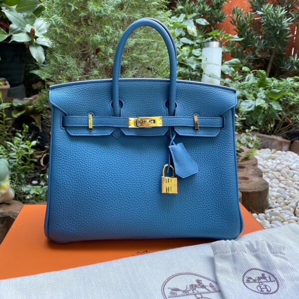 Used Like New Hermes Birkin 25 Togo GHW Stamp#X💕 - Image 6