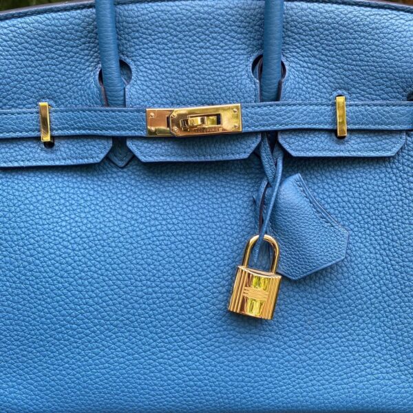 Used Like New Hermes Birkin 25 Togo GHW Stamp#X💕 - Image 4