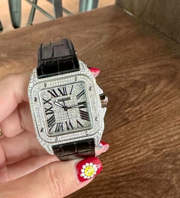 Like new Cartier Santos 100 33mm