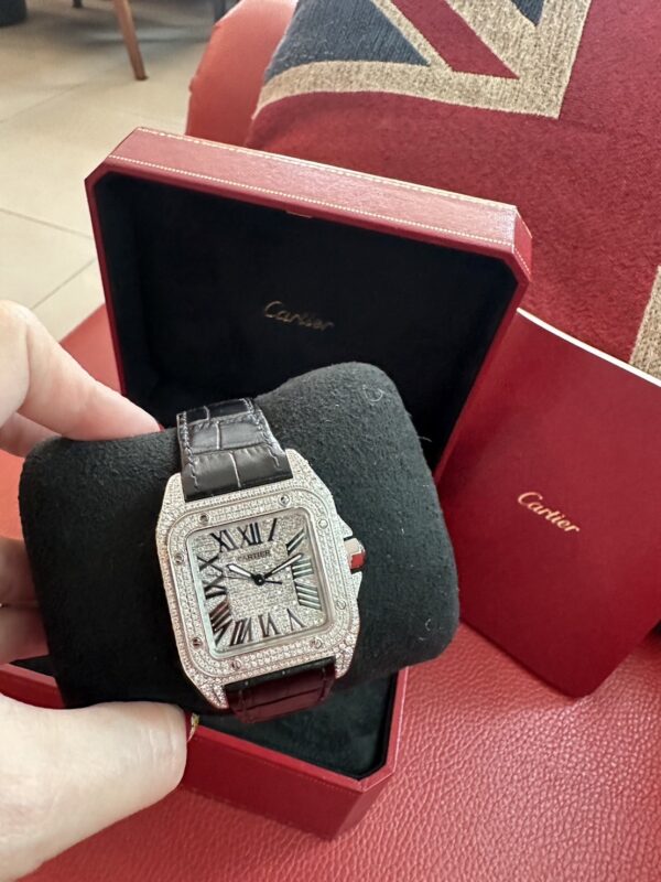 Like new Cartier Santos 100 33mm - Image 5