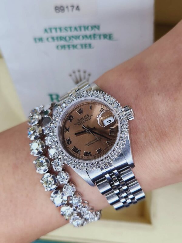 👑Used Rolex Datejust Ladysize26mm.​ Ref.69174 - Image 3