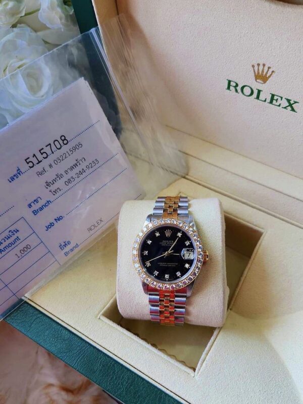 👑Used Rolex Datejust Ref.68273 Boysize31mm. - Image 3