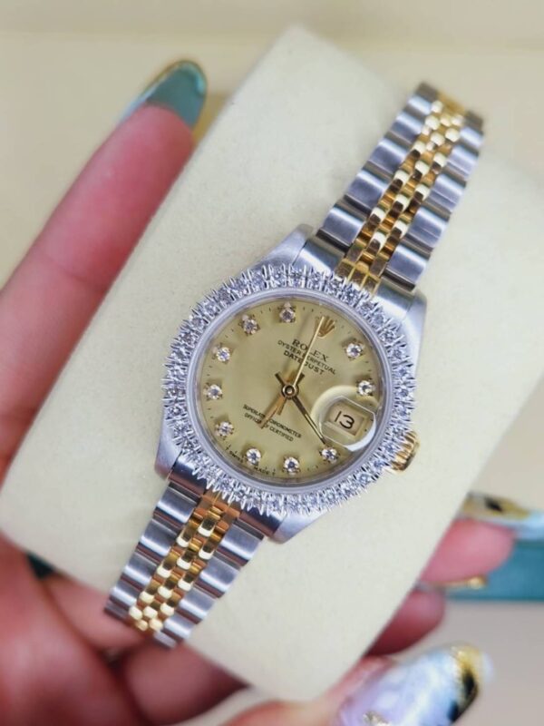 👑Used Rolex Lady size 26 mm. Gold - Image 2