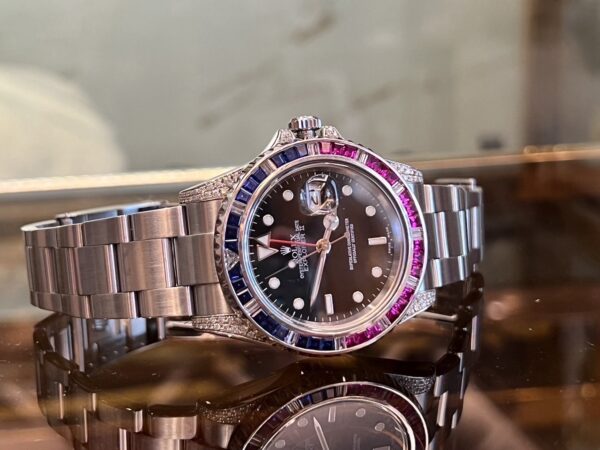 Rolex ex2 Diamond Custom แบบสายไม่ฝังเพชร - Image 3