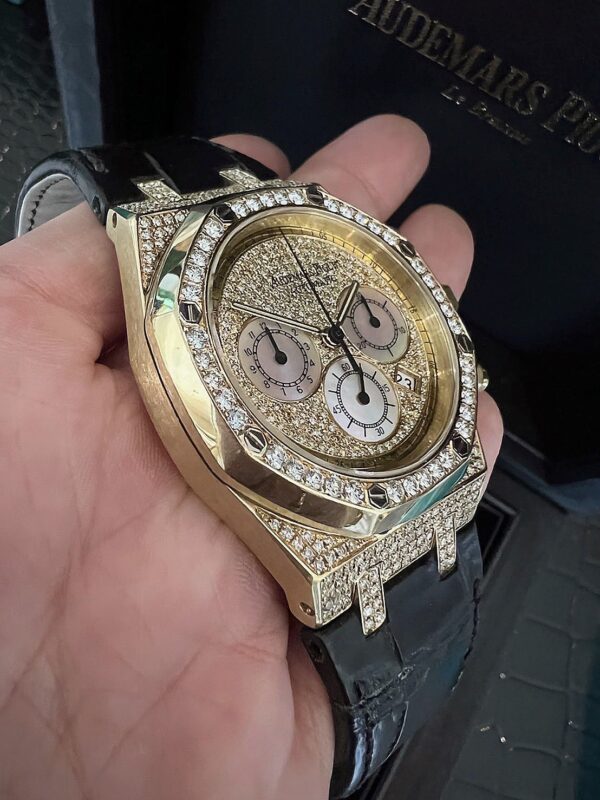 Audemars Piguet Royal Oak 26022BA Chronograph Yellow Gold(watch only) - Image 4