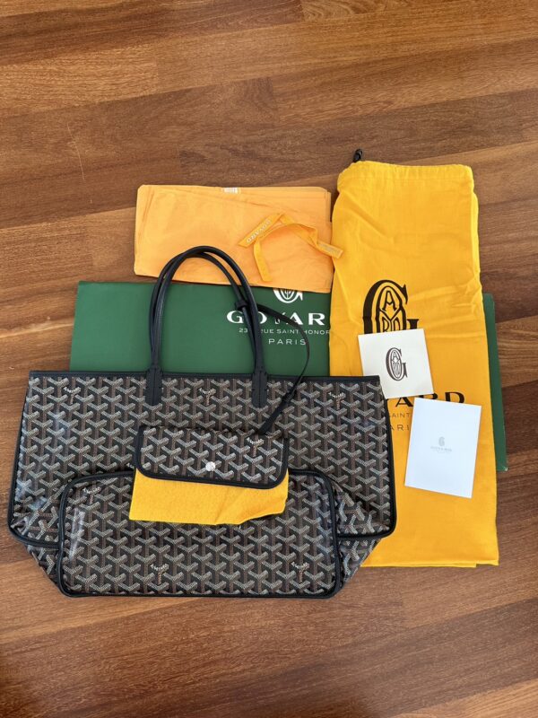 Goyard Anjour PM in Black - Image 5
