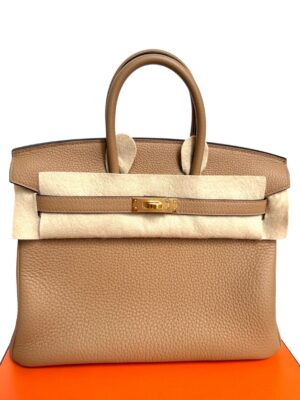 New Birkin 25 Chai Togo GHW