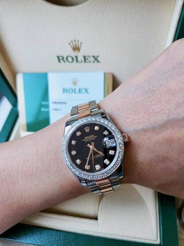 👑 Used Rolex Datejust Boysize31mm. Scamble Series Y2015 - Image 3