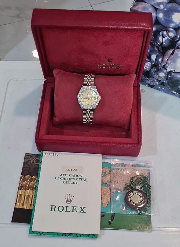 👑Used Rolex datejust Lady 26 mm.Ref.69173 - Image 5