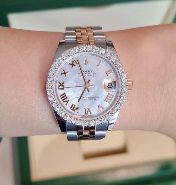 👑Used Rolex Datejust Boy size Pinkgold Y2016 - Image 3