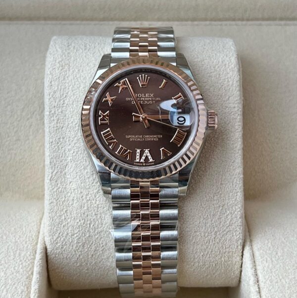 👑New Rolex Datejust 31mm หน้าช็อค เพชร VI Steel & Everose Gold