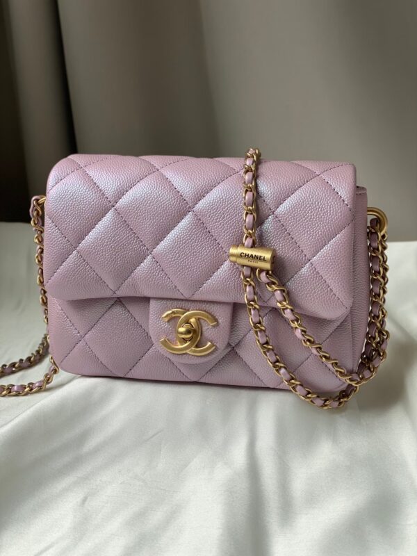 Used once Chanel mini7.5 perfect bag