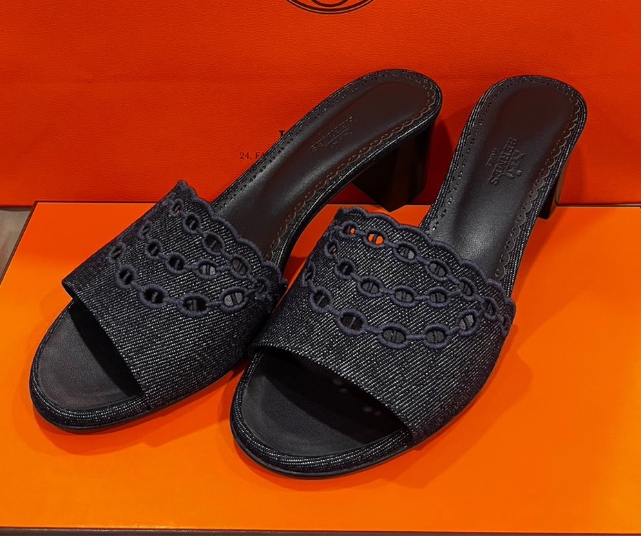 Hermes Cloth Sandals