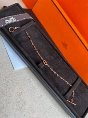 ❤️‍🔥Very like new Hermes Bracelet rose gold Fine jewelry