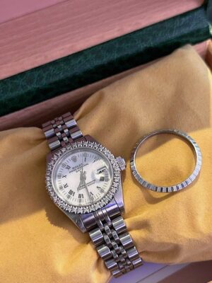 Used Rolex Datejust Lady 26 mm.Ref.79240 หน้าขาวโรมัน