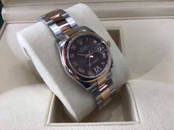 Used Rolex datejust 31 mm ใบ 06/2018 ✅หน้าช็อค เลขVI เพชร - Image 4
