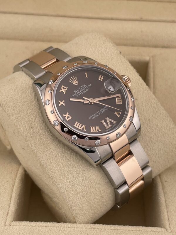 Used Rolex Datejust 31 mm . ปี 2016 หน้าชอคเพชรVI - Image 3