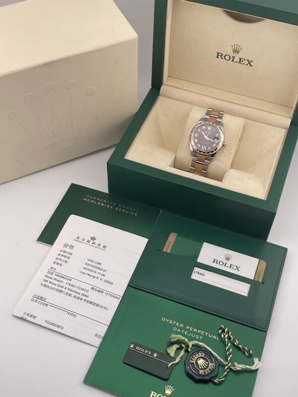 Used Rolex Datejust 31 mm . ปี 2016 หน้าชอคเพชรVI - Image 2