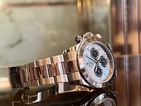 Used Rolex Daytona full white gold grey panda ปี 2020 like new - Image 3
