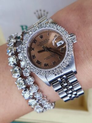 👑Used Rolex Datejust Ladysize 26mm. Ref.6​9174 ✅หน้าเชมเปญเลขโรมัน