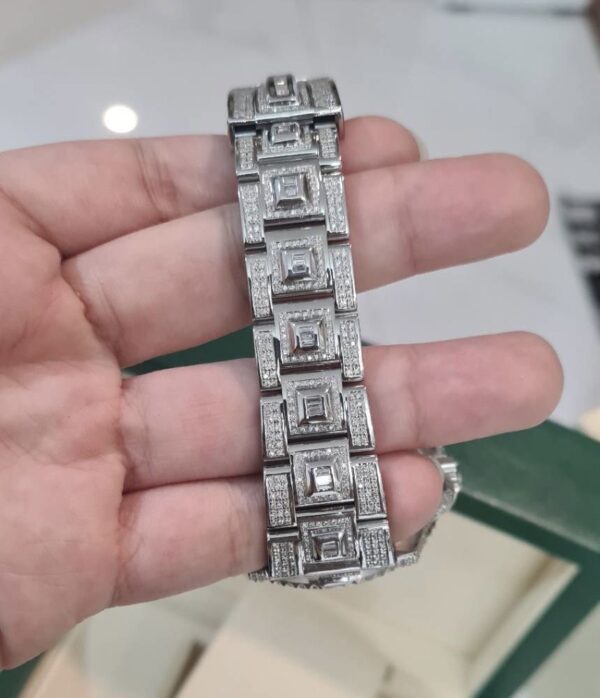 👑Used Rolex gmt ice diamond after setting ปี 2018 - Image 4