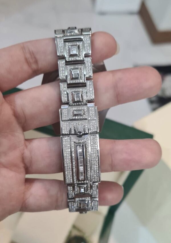 👑Used Rolex gmt ice diamond after setting ปี 2018 - Image 5