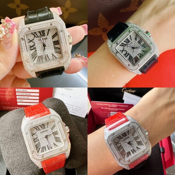 Cartier santos size mm (35 มิล)