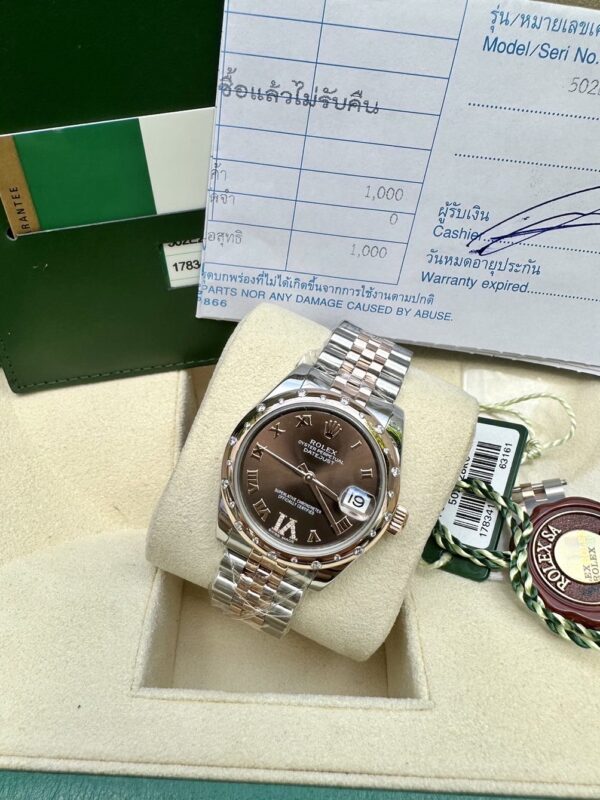 👑Used Rolex Datejust Boy 31mm.Ref. 178341 หน้าช้อค เพชร ivy - Image 2