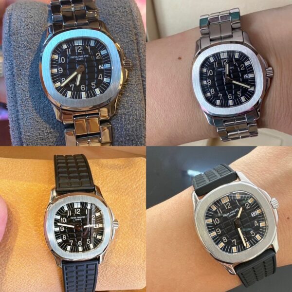 Used Patek Philippe Aquanaut Lady 4960 Rare stainless steel !!