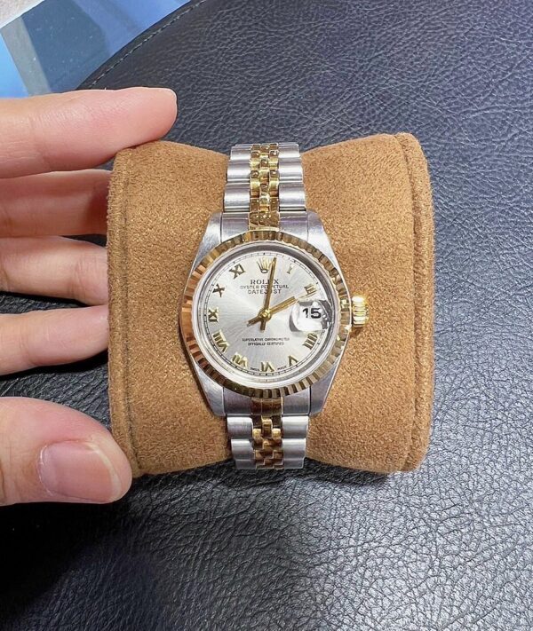 Used Rolex Datejust Lady Size 26 mm. ✅หน้าเทาโรมัน