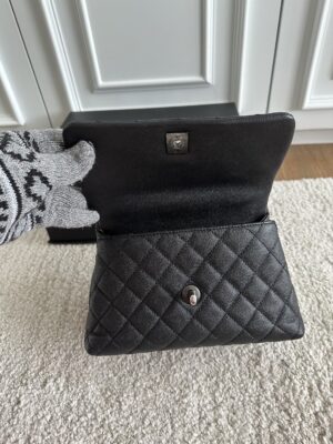 Like new Chanel coco 9.5 caviar holo 23 หู Lizard แท้