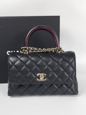 New Chanel coco 9.5 lghw หูแดงลิซาด