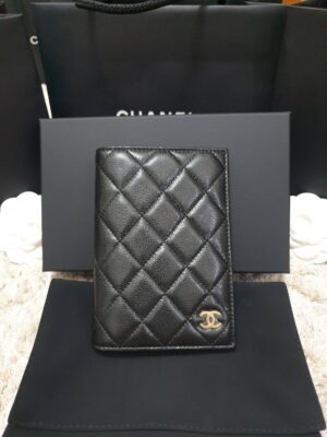 New chanel passport bag caviar GHW