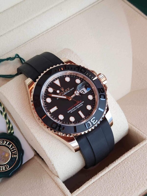 Like New Rolex Yacht Master 40 mm.Rosegold 05/2023 - Image 3