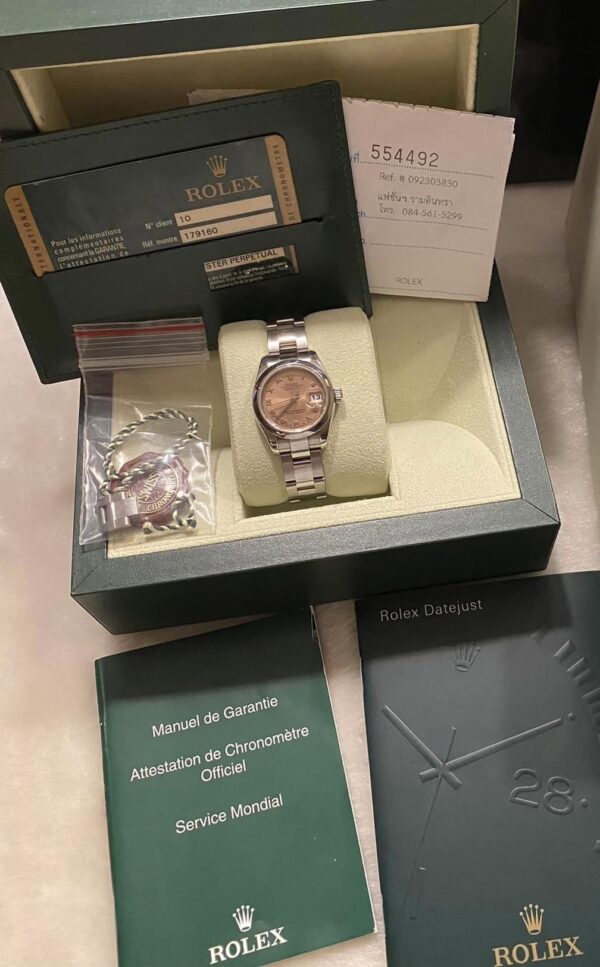 👑Used Rolex Datejust Lady 26 mm. Ref. 179160 - Image 5