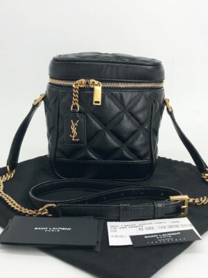 (Very Good) YSL Caviar Vanity Bag dc21