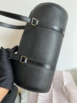 Louis Vuitton Soufflot Epi Black