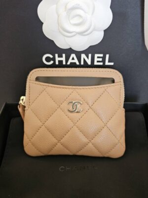 New chanel Coin Purse caramel