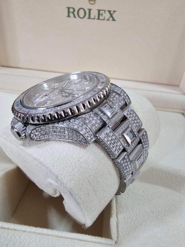 Rolex Gmt master II 40 mm Full Diamond after setting - Image 2