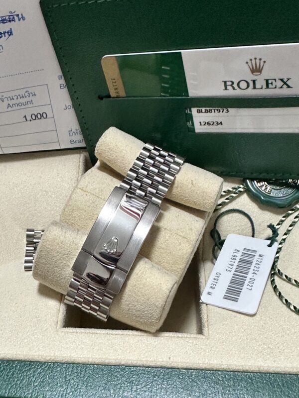 Used Rolex Datejust Kingsize 36 mm.Ref.126234 ✅ปี 2020 ✅หน้าดำหลักเพชร - Image 5