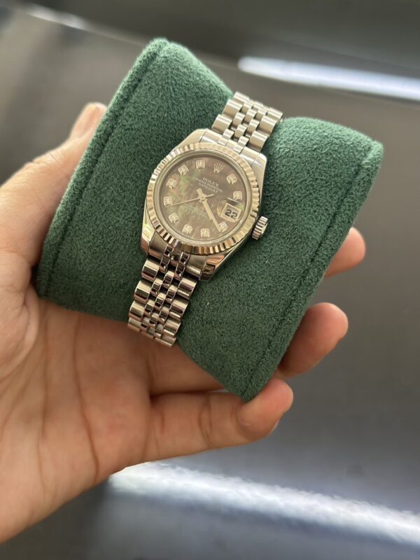 👑Used Rolex Datejust Lady Size26mm. Ref.179174 ✅Series M(ปี 2008)​ - Image 4
