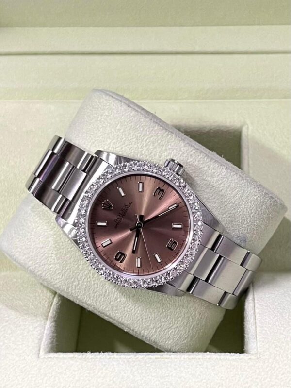 Used Rolex OP Boysize 31 mm. Ref:77080 ✅หน้าแชมเปญ Nodate 369 - Image 4